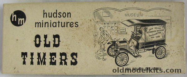 Hudson Miniatures 1/16 1911 Brush Model C Delivery Old Timers plastic model kit